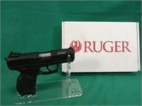 New Ruger SR 22 22LR pistol, 2 mags, box and