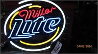 Neon-Miller Lite Sign