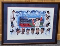 '97 3000 Hit Club Poster Signed Pete Rose & Artist