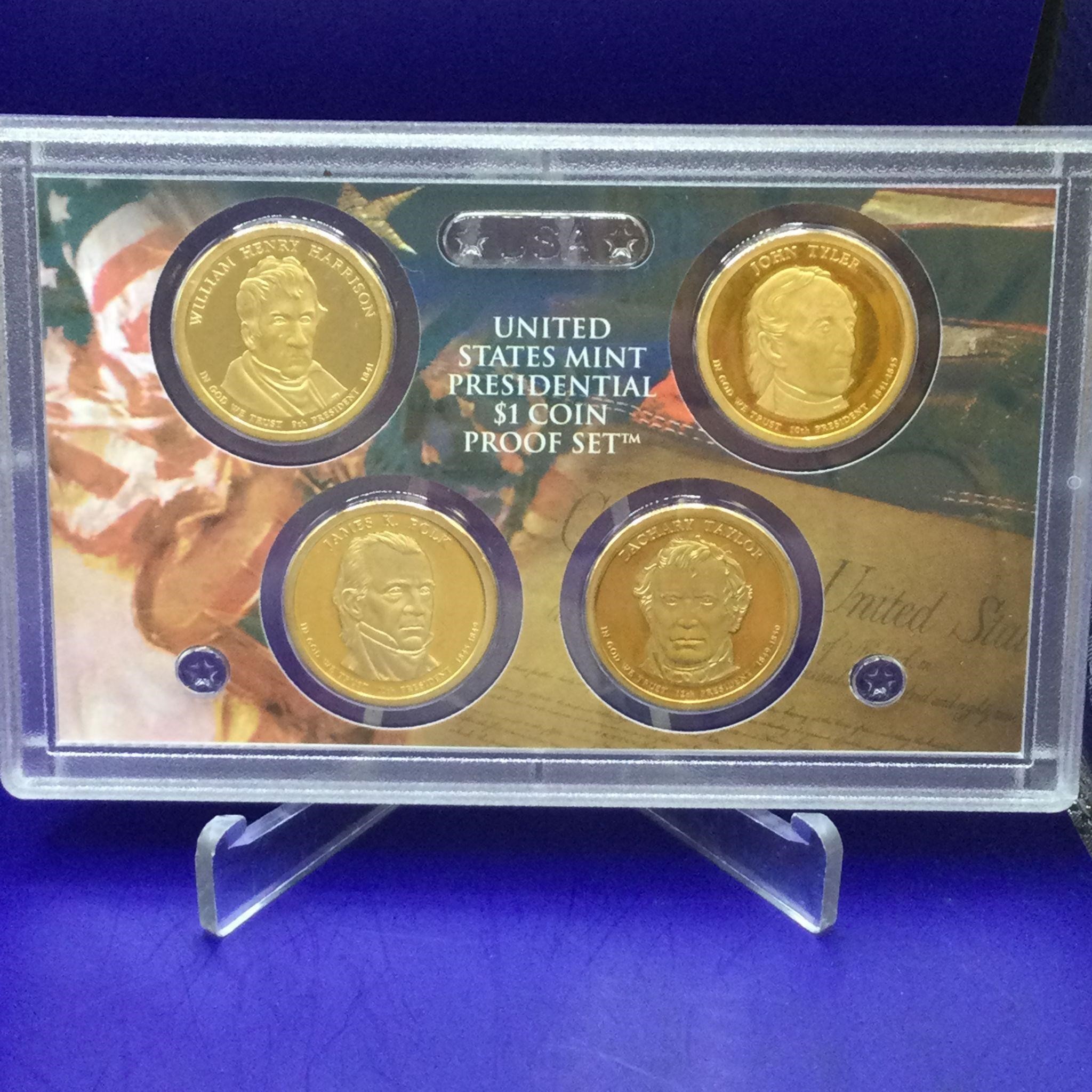 US 1 Dollar Each Presidential Coin Set