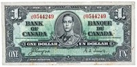 Bank of Canada 1937 One Dollar  Coyne|Towers
