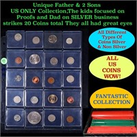 Unique Father & 2 Sons US ONLY Collection,The kids