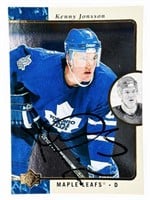 1995-96 SP Maple Leafs Hockey Card #147 Kenny Jons