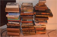 Large Stack on Antique & Vintage Books