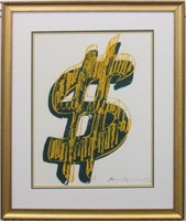 DOLLAR SIGN GICLEE BY ANDY WARHOL