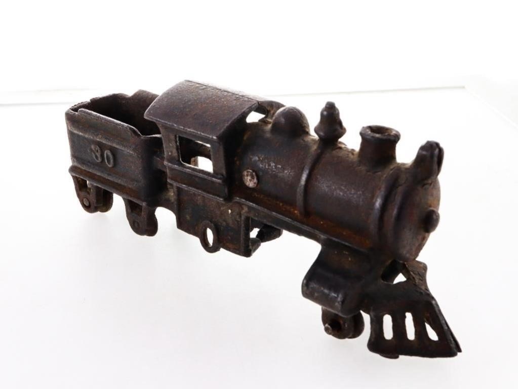 Vintage Cast Iron Train