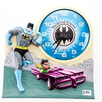 Batman & Robin Janex 1974 Talking Alarm Clock - Co