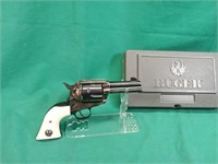 Ruger Vaquero 45LC revolver. Blued and case