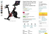 W150  Original Peloton Bike  22 HD Touchscreen