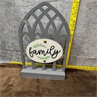 Farmhouse Family Arch Sign Hobby Lobby