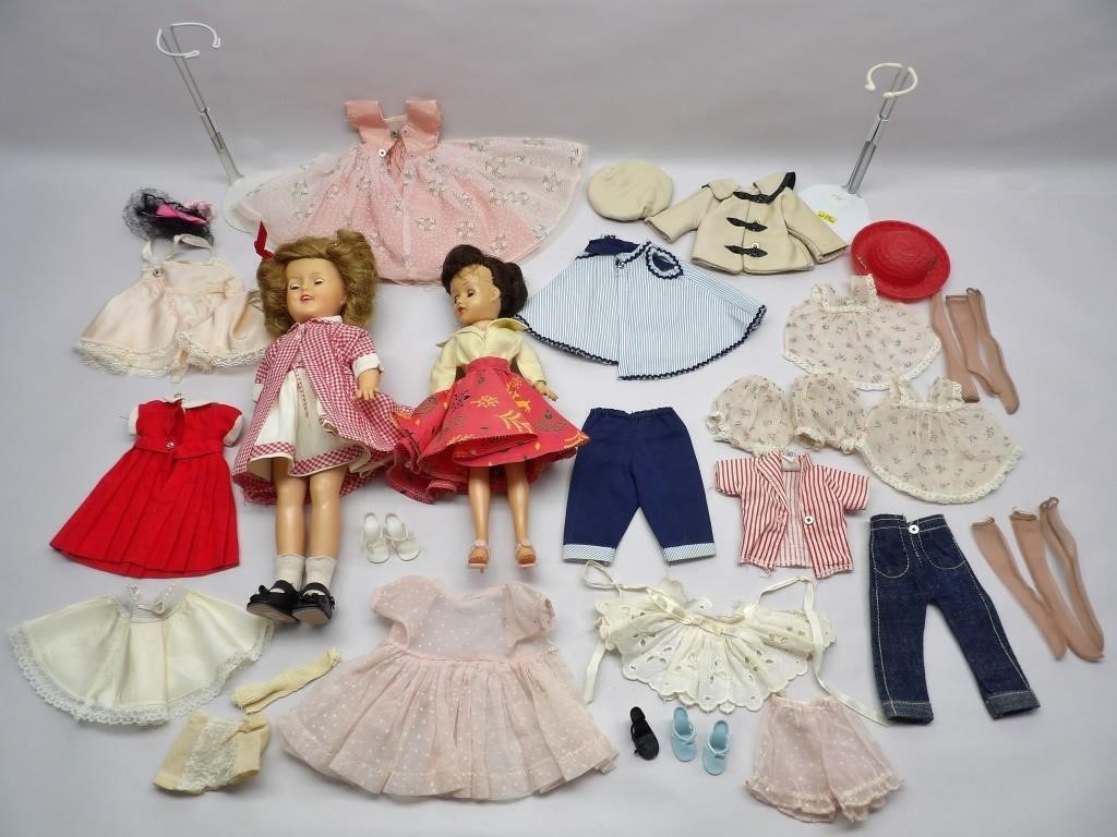 Vintage Shirley Temple & Ideal Doll & Clothes
