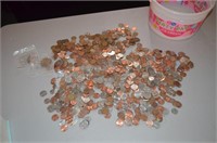 Big Lot of Unsorted Coins