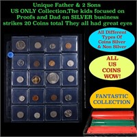 Unique Father & 2 Sons US ONLY Collection,The kids