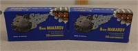 X2  Silver Bear 9mm Makarov ammo - 50 rds/box