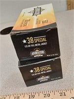 X2  Armscor 38 special ammo, 50 rds/box