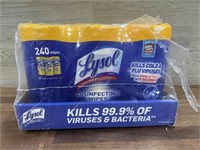6 pack Lysol wipes