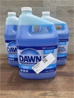 3 gallons Dawn pot & pan detergent
