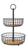 2 tier wire basket