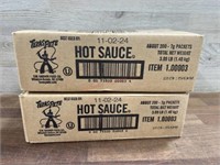 2 boxes Texas Pete hot sauce packets