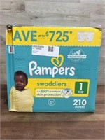 Pampers size 1 diapers