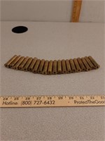 .43 Spanish brass empty casings 20 rounds