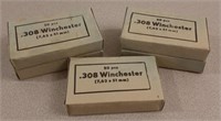 X5  308 Winchester 7.62 x 51mm ammo 20rds/box