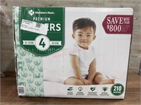 Members marks diapers size 4
