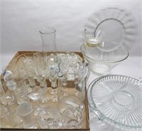 Chip & Dip Bowl, Etched Glass Tumblers & More