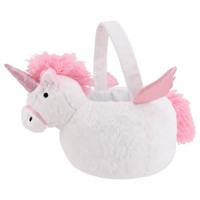 Spritz plush unicorn Easter basket