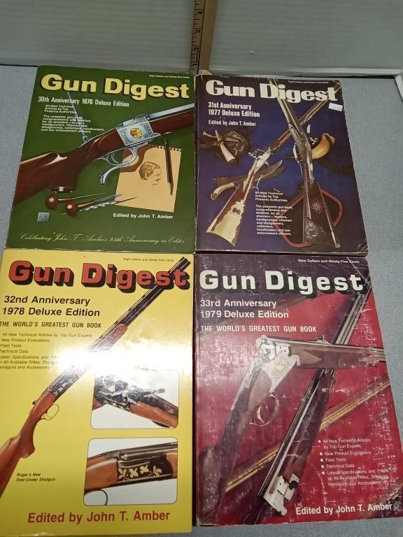 Gun Digest 1976, 1977, 1978 & 1979