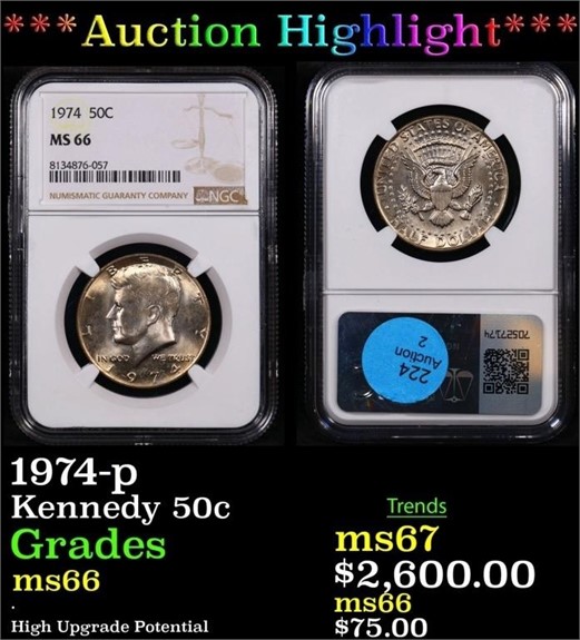 Key Date Coins Spectacular Timed Auction 14.5