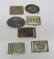 Buckles, 2-Federal Plates