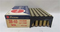 50 Rounds Peters 38-40