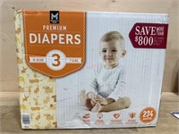 Members mark size 3 diapers