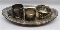 Sterling Silver Baby Cup & Silver-Plate