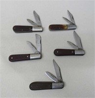 5 Barlow Style Knives