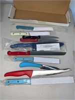 LOT OF 10 ASSORTED KNIVES