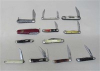 12 Folding Pocket Knives