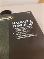 Weaver hammer & punch set
