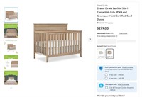 B2094  Dream On Me Bayfield Convertible Crib Sand