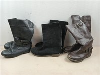 3 pairs of girls boots size 13-1