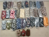 31 assorted men's neckties