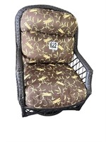 Outdoor Wicker Chair -Swivels(Garage)