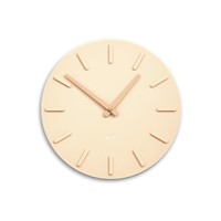 NEW-Kvell Light Pink Wall Clock 10"x1.5"