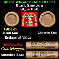 Small Cent Mixed Roll Orig Brandt McDonalds Wrappe