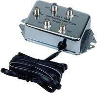 Recoton 4-Way Signal VHF/UHF/FM VIDEO Amplifier