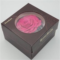 Preserved Large Size Valentines ROSE in Box - RED