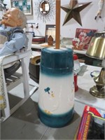 CERAMIC GOOSE BUTTER CHURN WITH DASHER