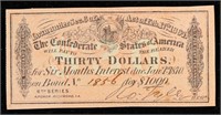 1864 6th Series Confederate States Thirty Dollars