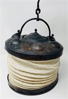 Antique Brass Chinese Hanging Candle Lantern